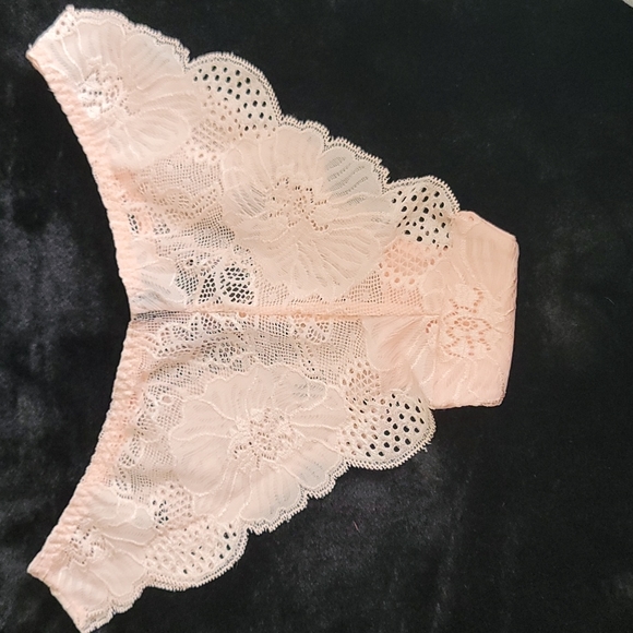 Ksclassyass, lace, panty, light pink, plus, sexy - Picture 2 of 2
